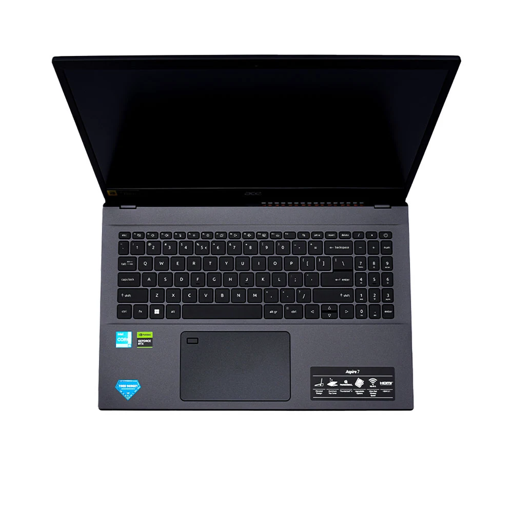 Acer Gaming Aspire 7 A715-76G-5806 (NH.QMFSV.002) (Geforce RTX 3050 4G/i5 12450H/16GB RAM/512GB SSD/15.6 inch FHD 144Hz/Win11/Đen/Vỏ nhôm)